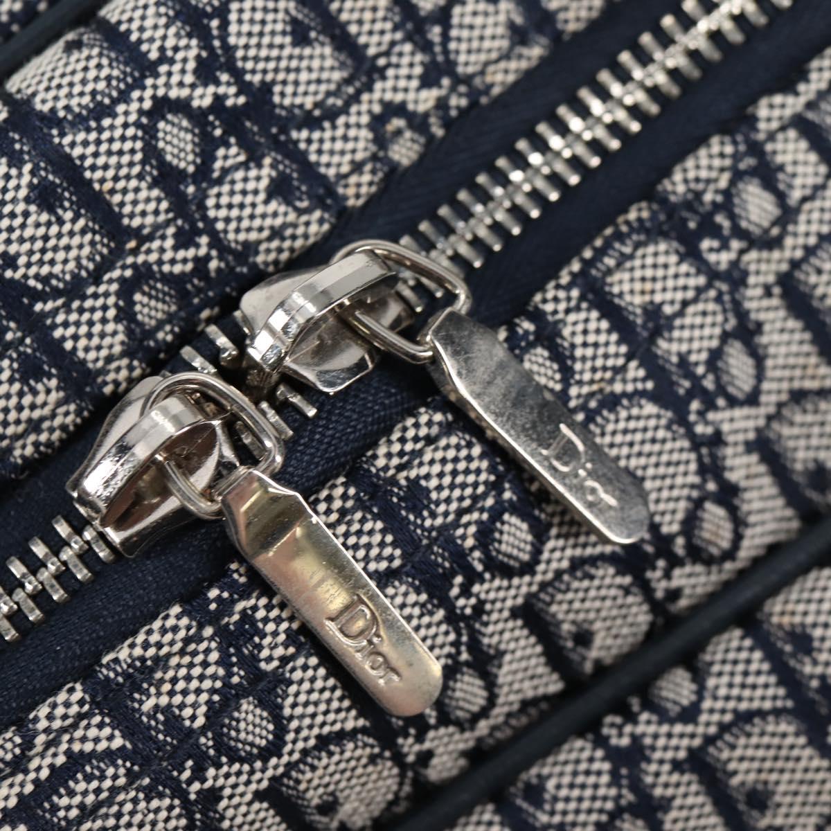 Dior Blue Canvas Trotter