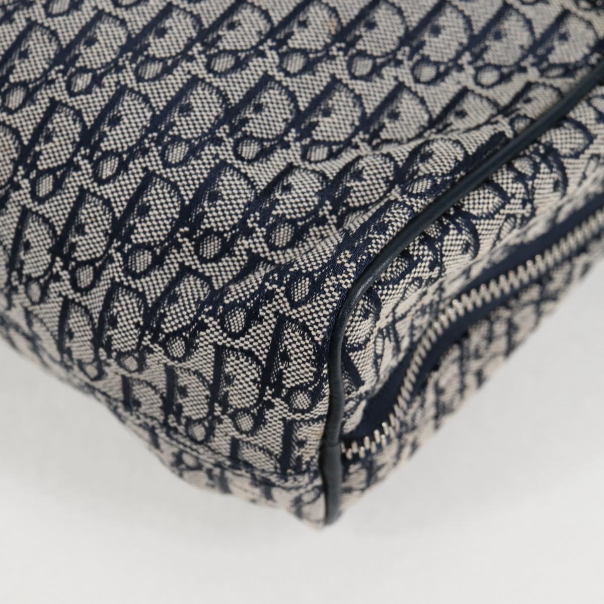 Dior Blue Canvas Trotter