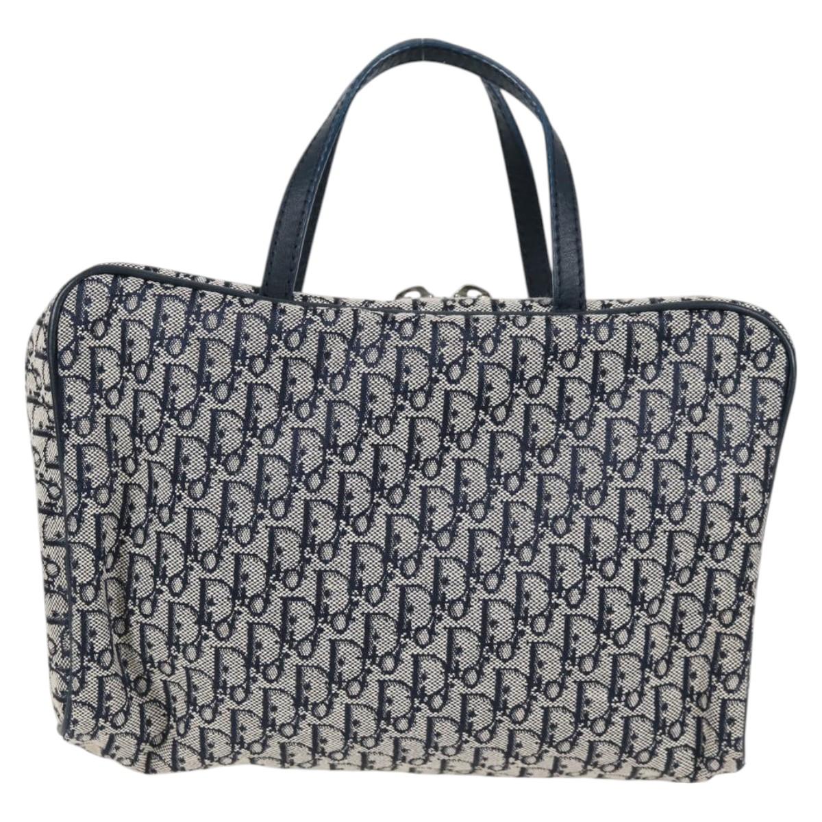 Dior Blue Canvas Trotter