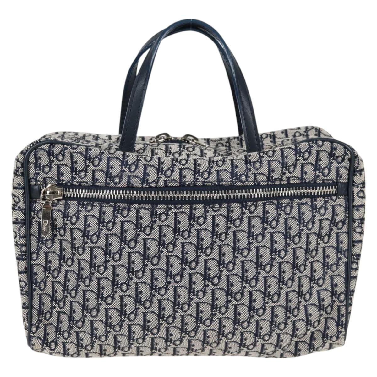 Dior Blue Canvas Trotter
