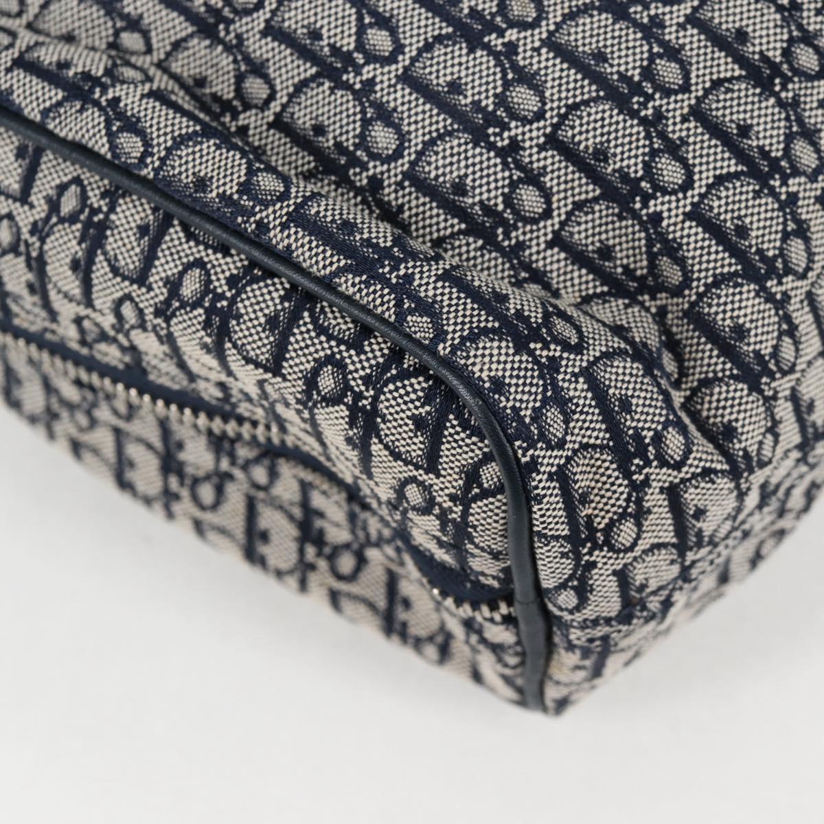 Dior Blue Canvas Trotter
