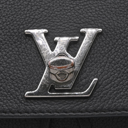 Louis Vuitton Black Leather Lockme