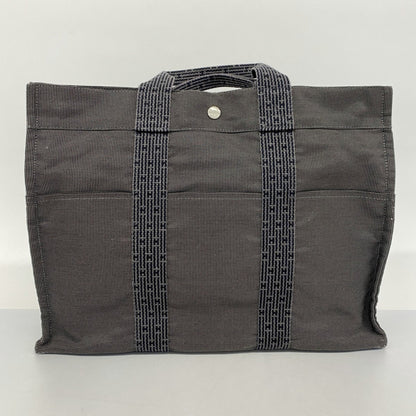 Hermès Gray Canvas Herline