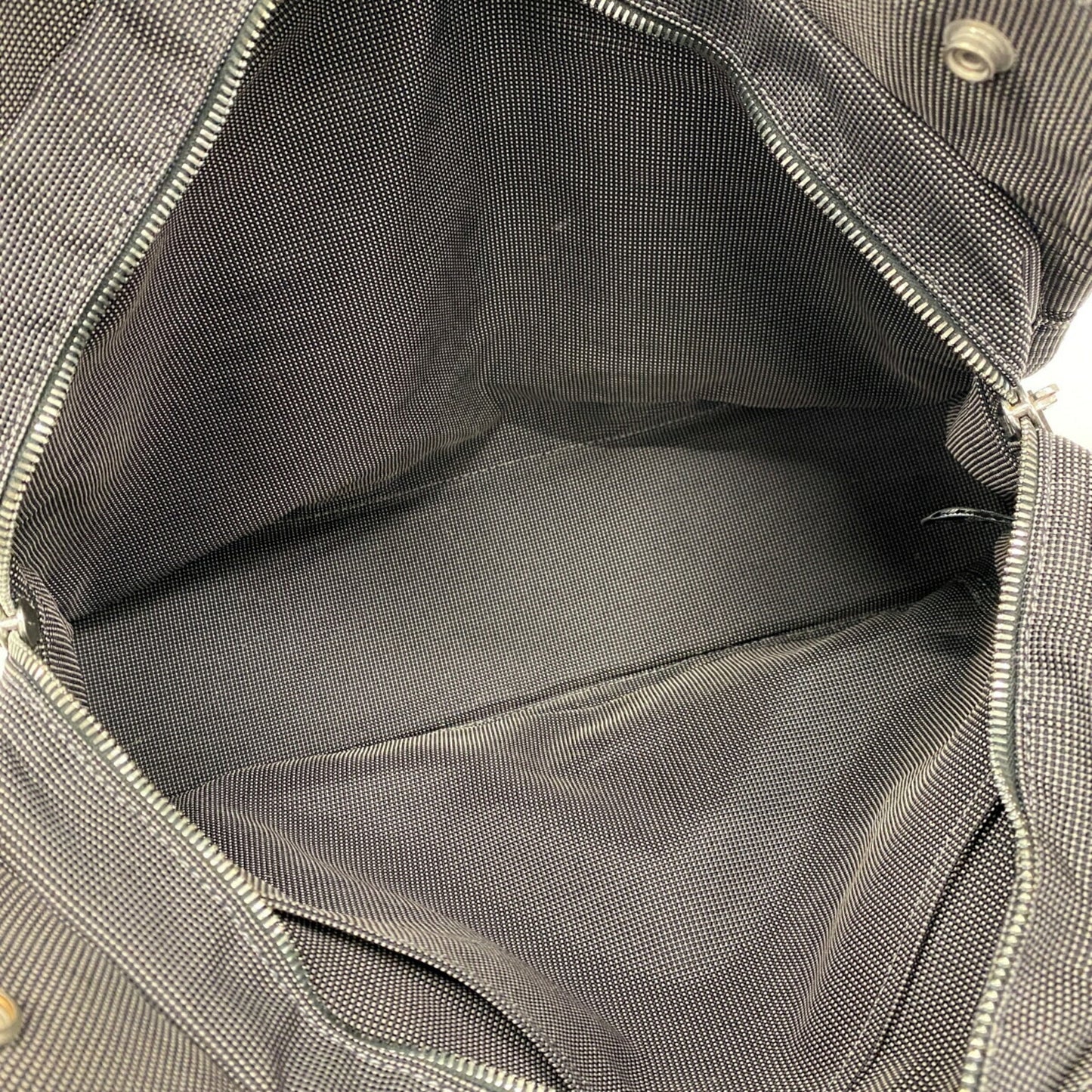 Hermès Gray Canvas Herline