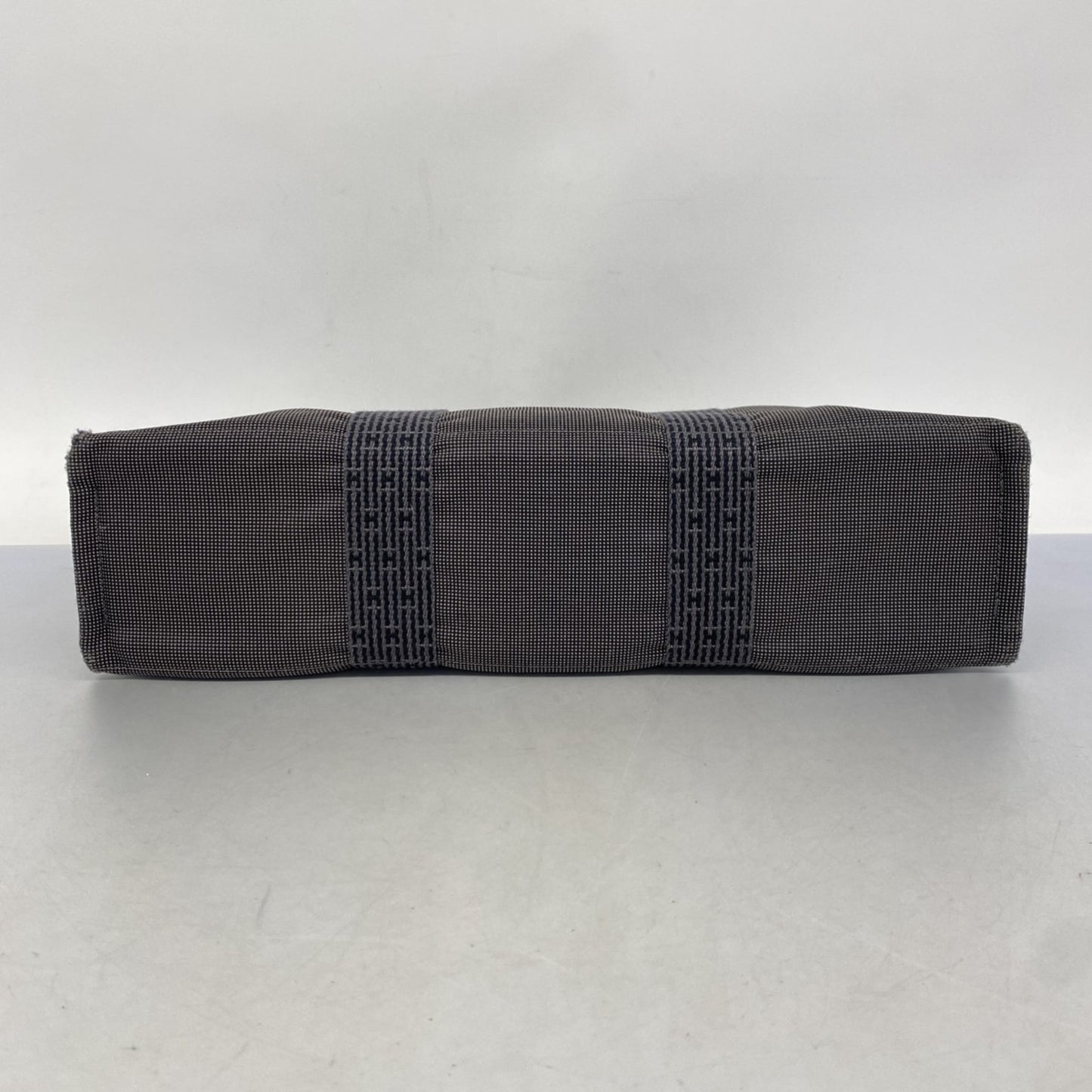 Hermès Gray Canvas Herline