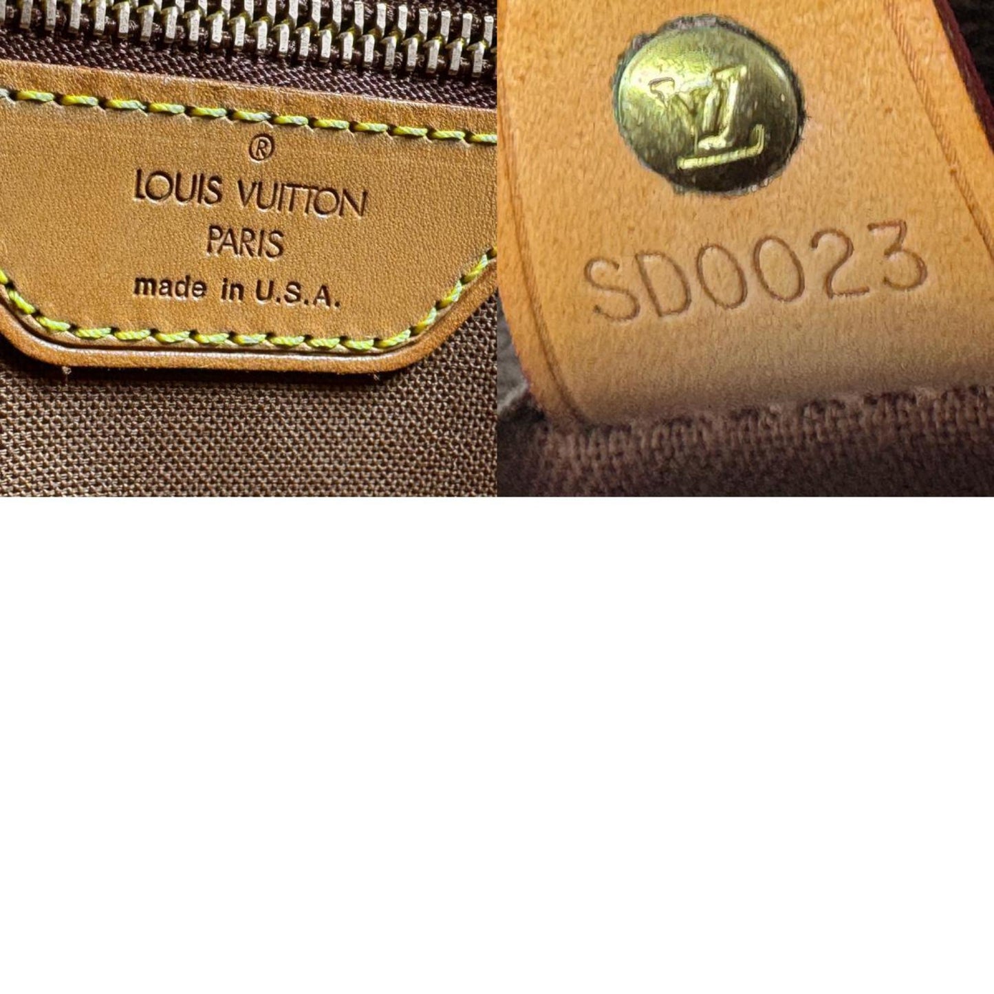 Louis Vuitton Brown Canvas Vavin Gm