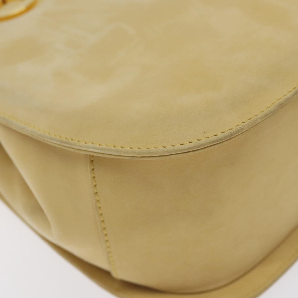 Salvatore Ferragamo Brown Suede Gancini
