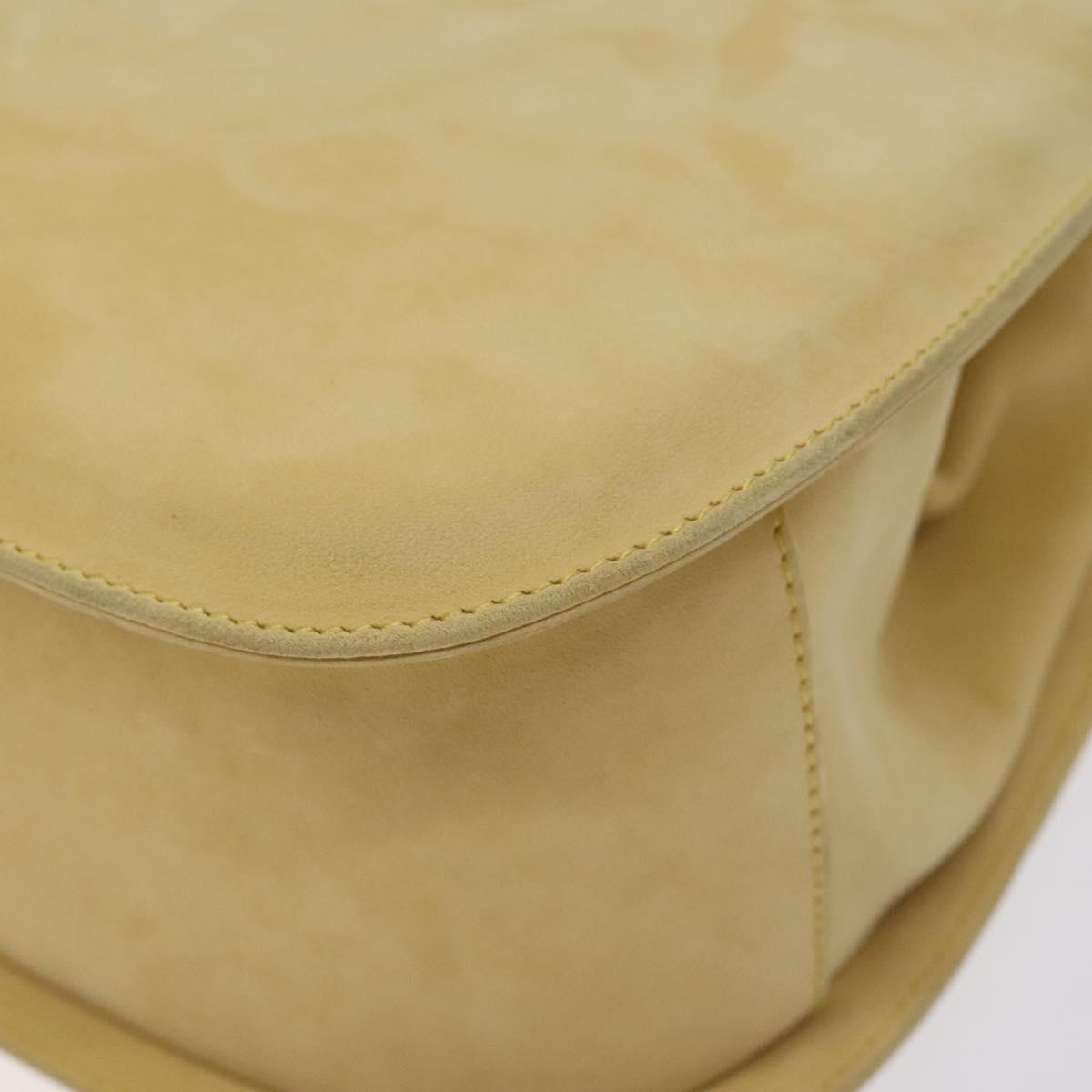 Salvatore Ferragamo Brown Suede Gancini