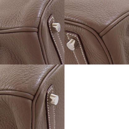 Hermès Gray Leather Birkin 30