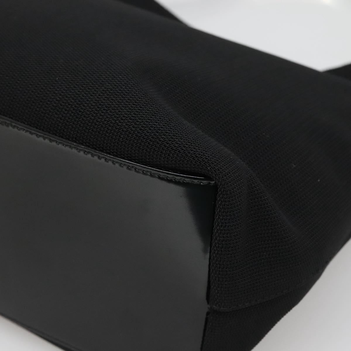 Gucci Black Canvas Hobo