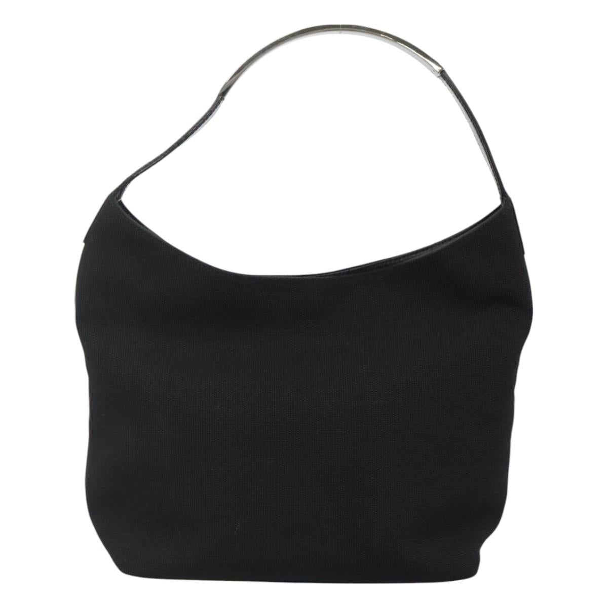 Gucci Black Canvas Hobo