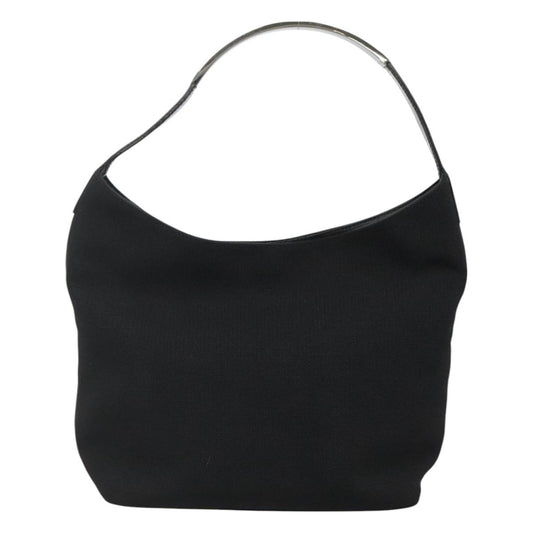 Gucci Black Canvas Hobo