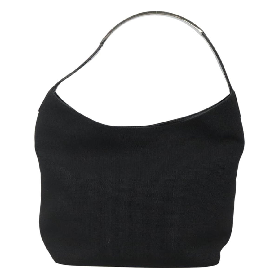 Gucci Black Canvas Hobo