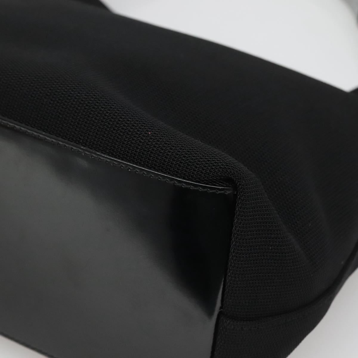 Gucci Black Canvas Hobo