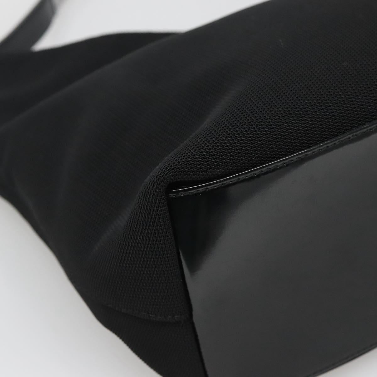 Gucci Black Canvas Hobo
