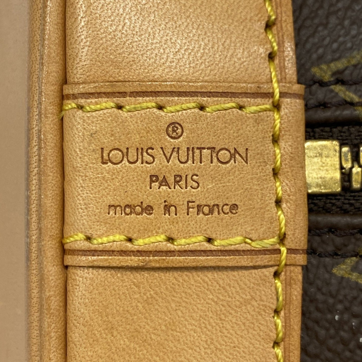 Louis Vuitton Brown Canvas Alma