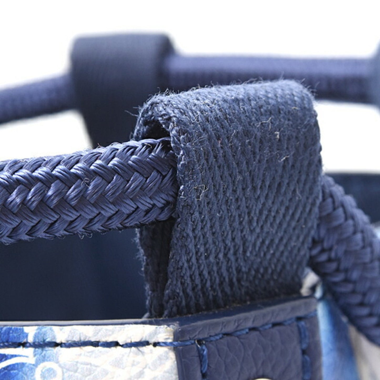 Louis Vuitton Blue Leather Randonnée
