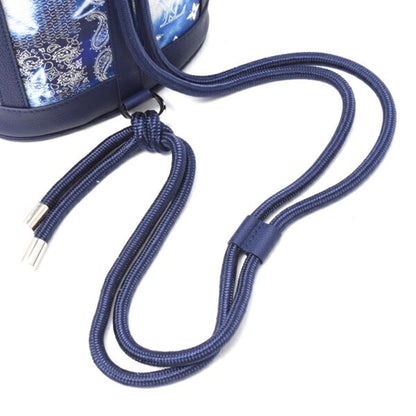 Louis Vuitton Blue Leather Randonnée