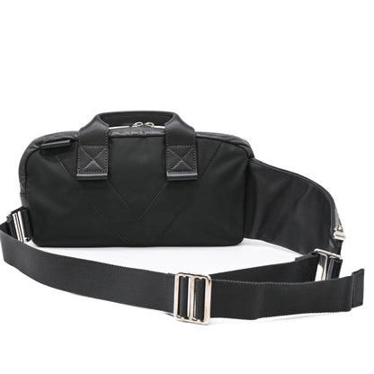 Louis Vuitton Black Leather V Line Cross