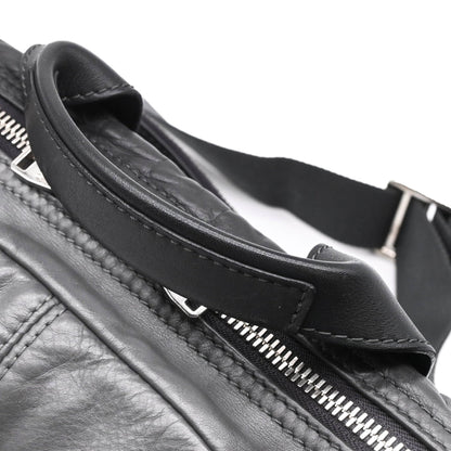 Louis Vuitton Black Leather V Line Cross