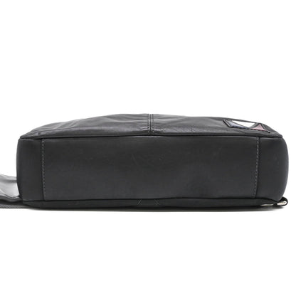 Louis Vuitton Black Leather V Line Cross