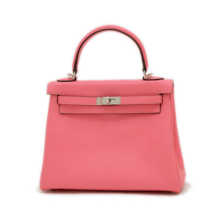 Hermès Pink Leather Kelly 25