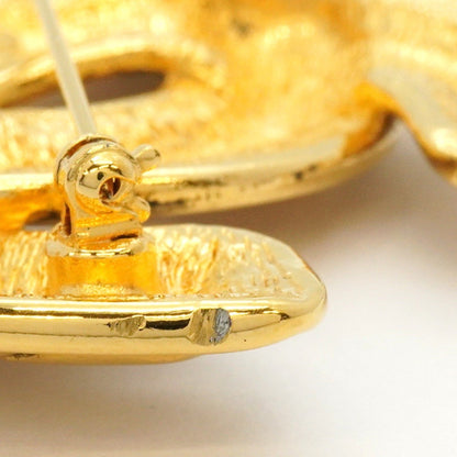 Chanel Gold Gold Plated Coco Mark
