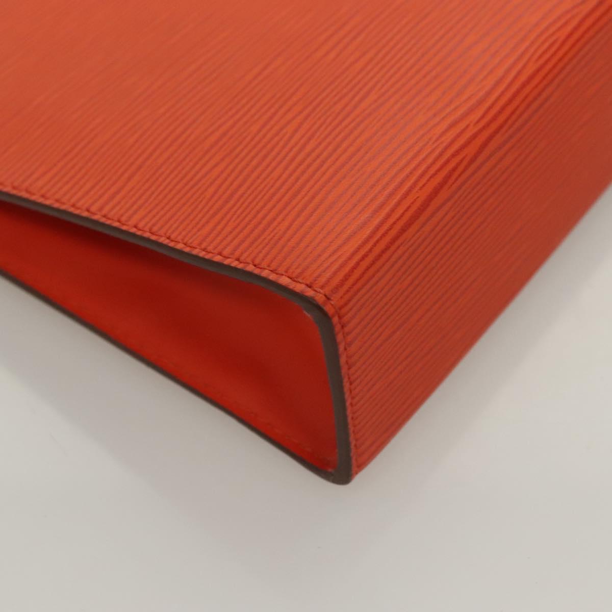 Louis Vuitton Orange Leather Trousse De Toilette 18
