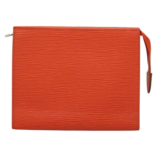 Louis Vuitton Orange Leather Trousse De Toilette 18
