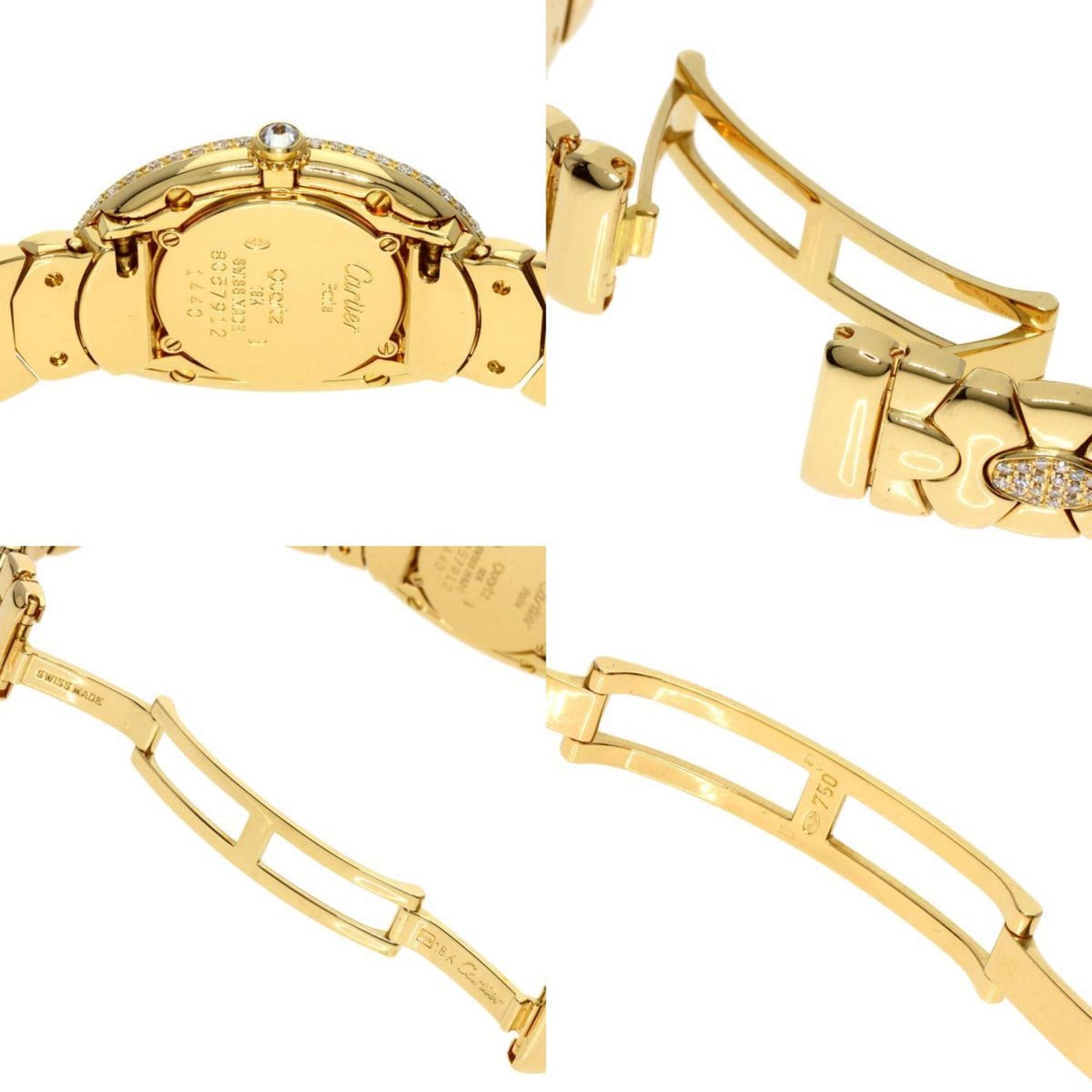Cartier White Yellow Gold Baignoire