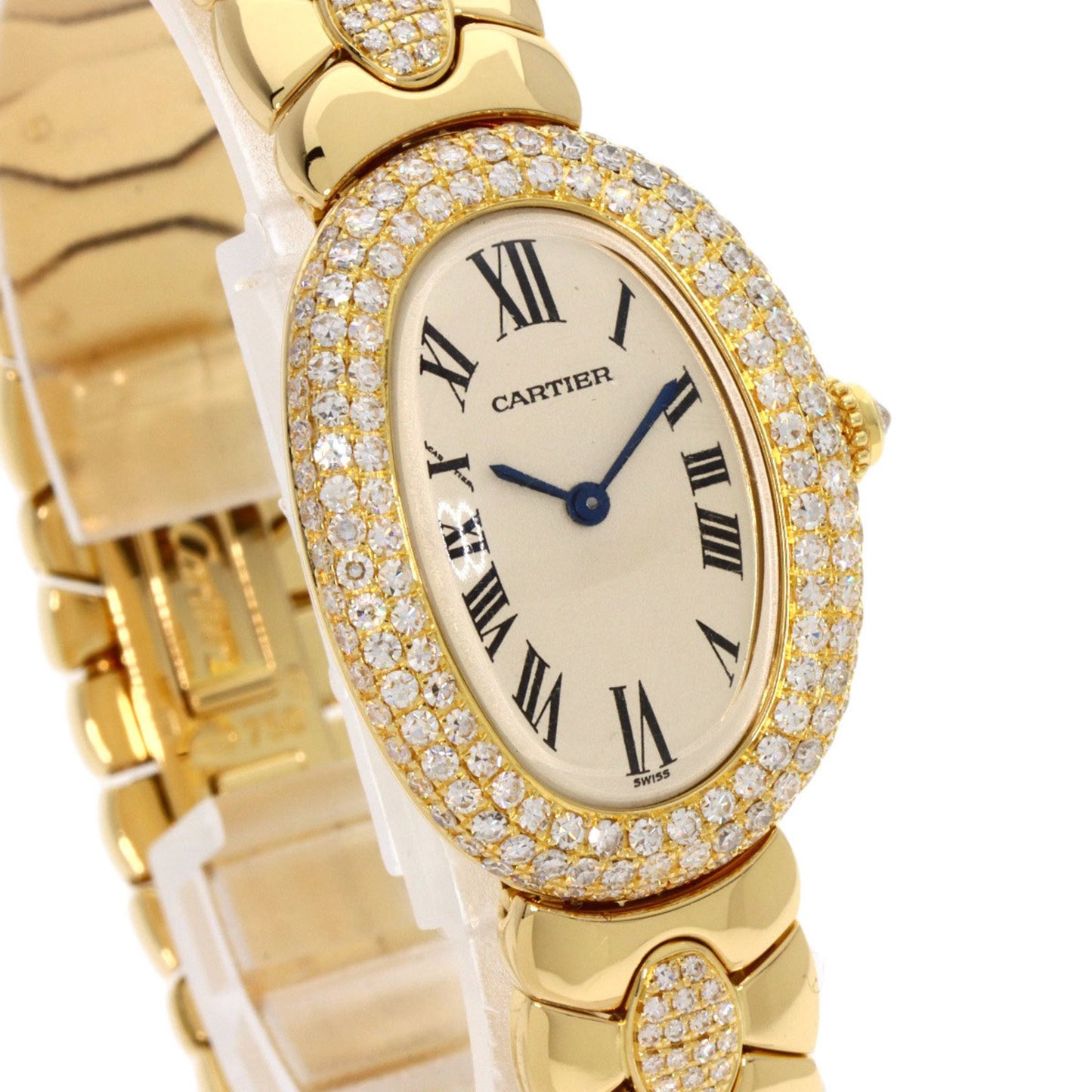 Cartier White Yellow Gold Baignoire
