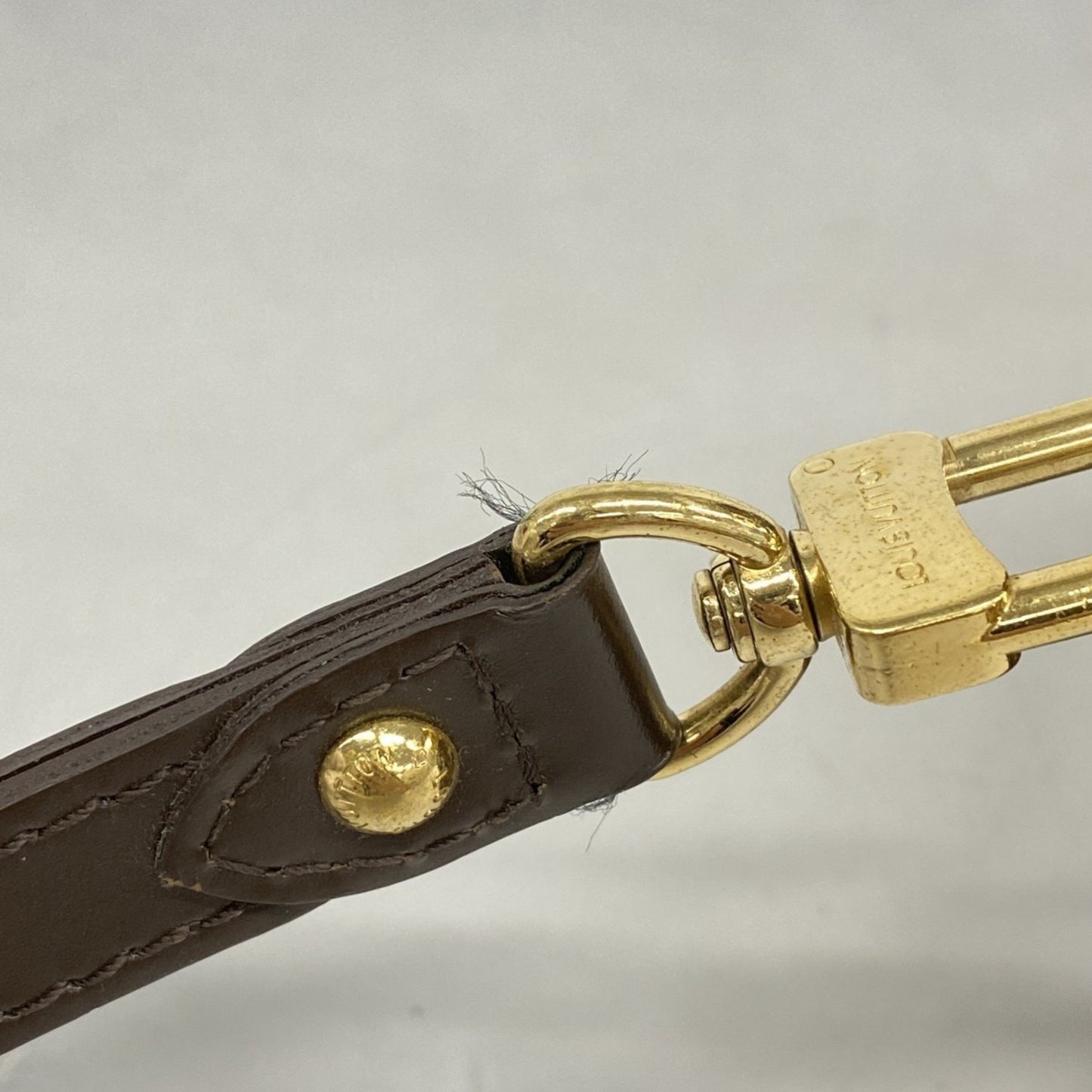 Louis Vuitton Brown Canvas Pochette Macao