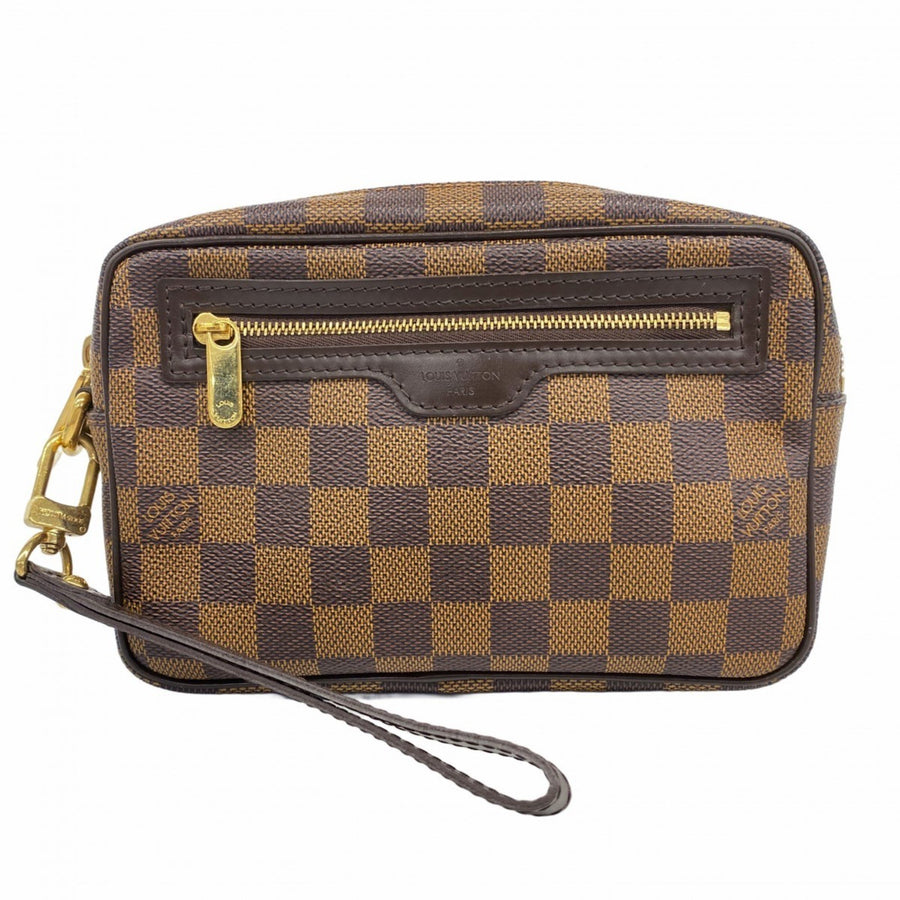 Louis Vuitton Brown Canvas Pochette Macao