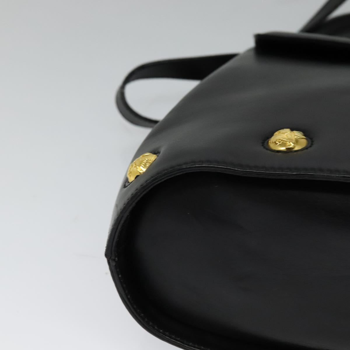 Salvatore Ferragamo Black Leather Handbag