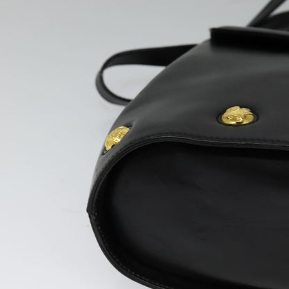 Salvatore Ferragamo Black Leather Handbag