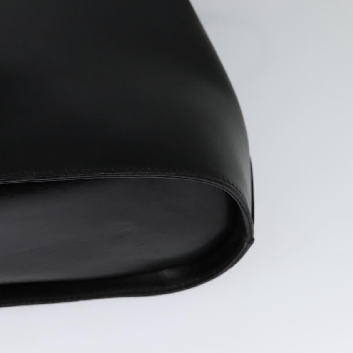 Salvatore Ferragamo Black Leather Handbag