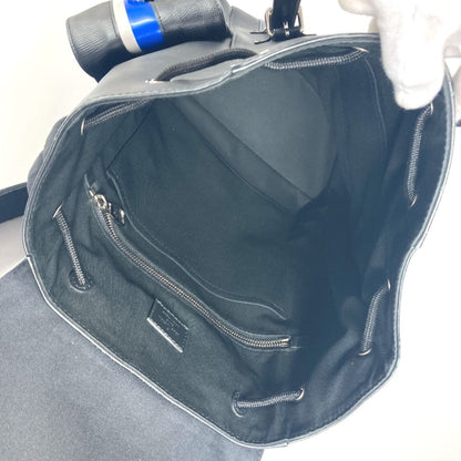 Louis Vuitton Black Leather Christopher Backpack