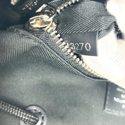 Louis Vuitton Black Leather Christopher Backpack