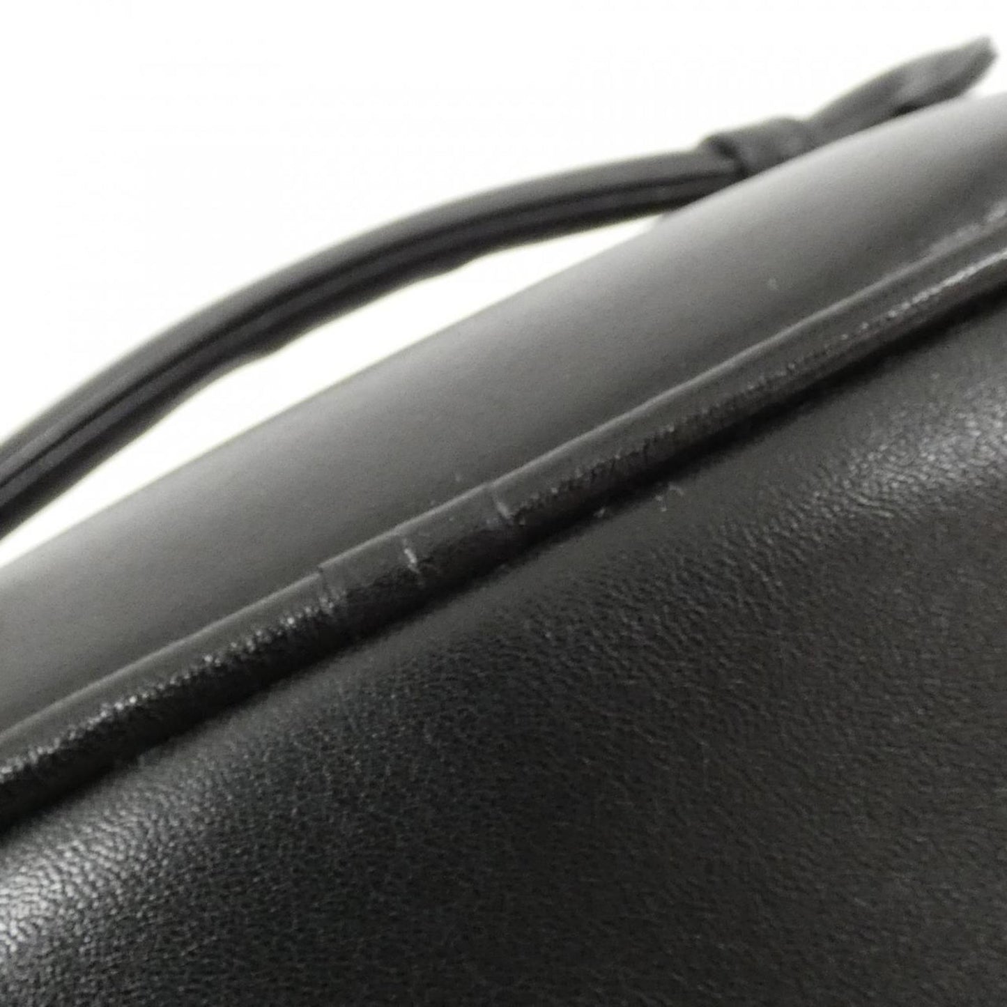 Chanel Black Leather Vanity