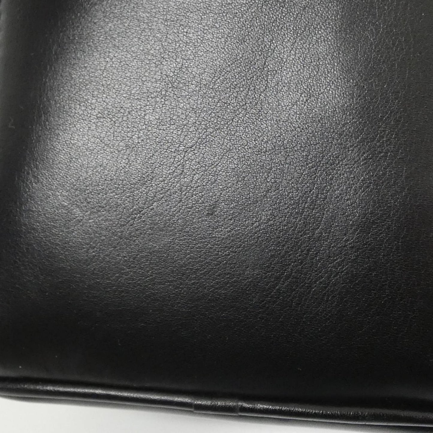 Chanel Black Leather Vanity