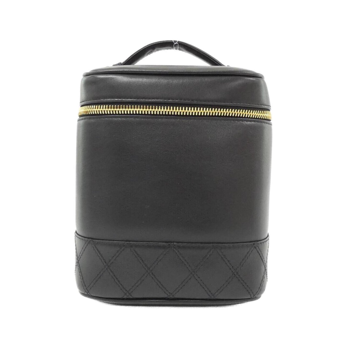 Chanel Black Leather Vanity