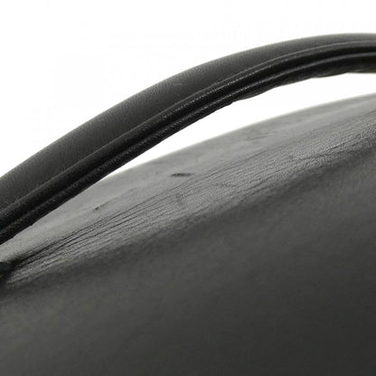 Chanel Black Leather Vanity