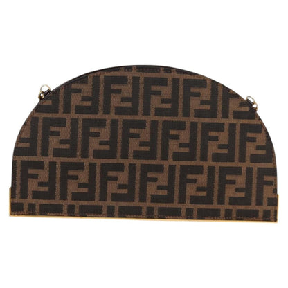 Fendi Brown Canvas Zucchino