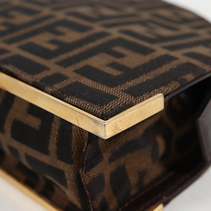 Fendi Brown Canvas Zucchino