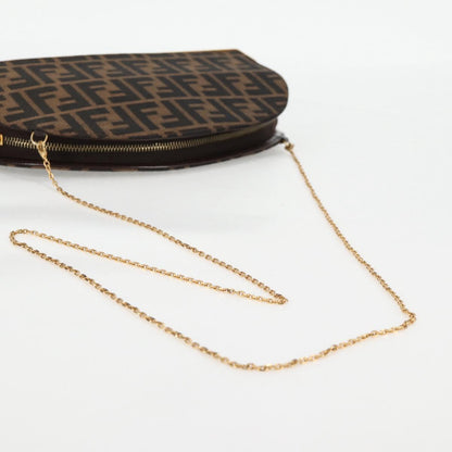 Fendi Brown Canvas Zucchino