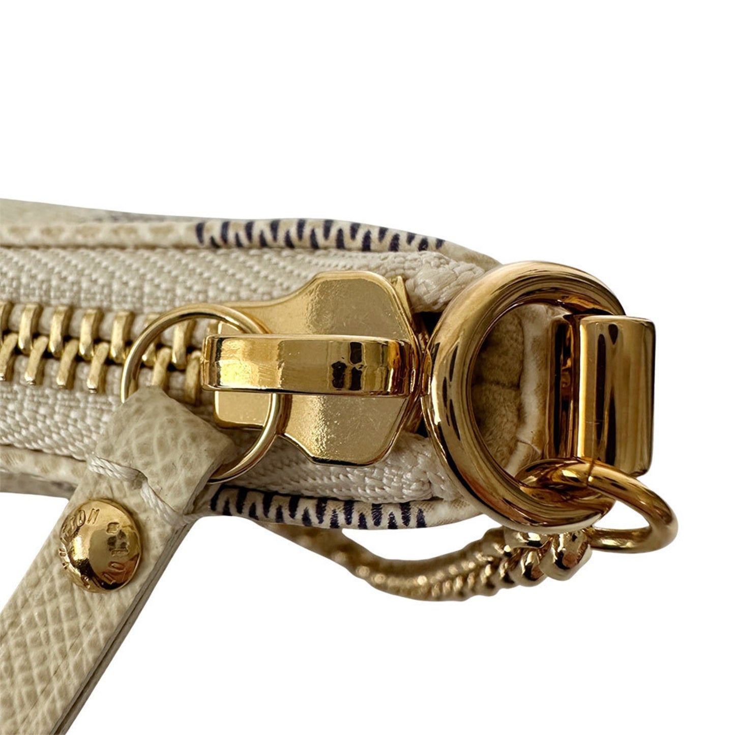 Louis Vuitton White Canvas Milla