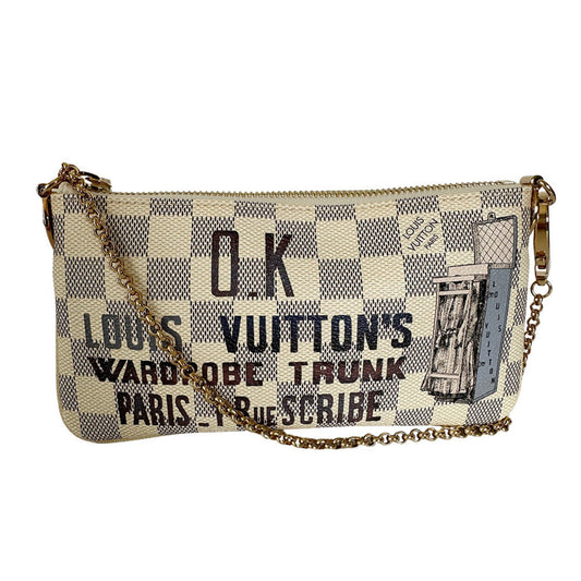 Louis Vuitton White Canvas Milla