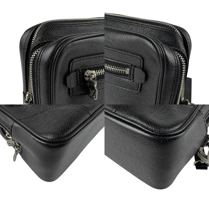 Louis Vuitton Black Leather Pavel