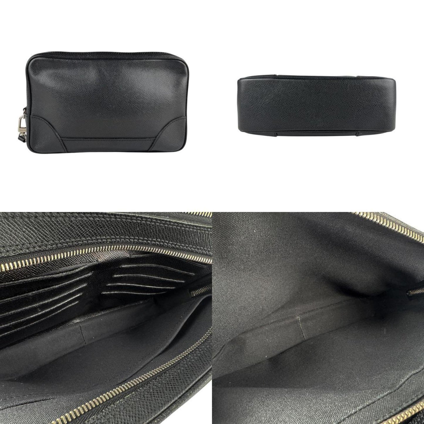 Louis Vuitton Black Leather Pavel