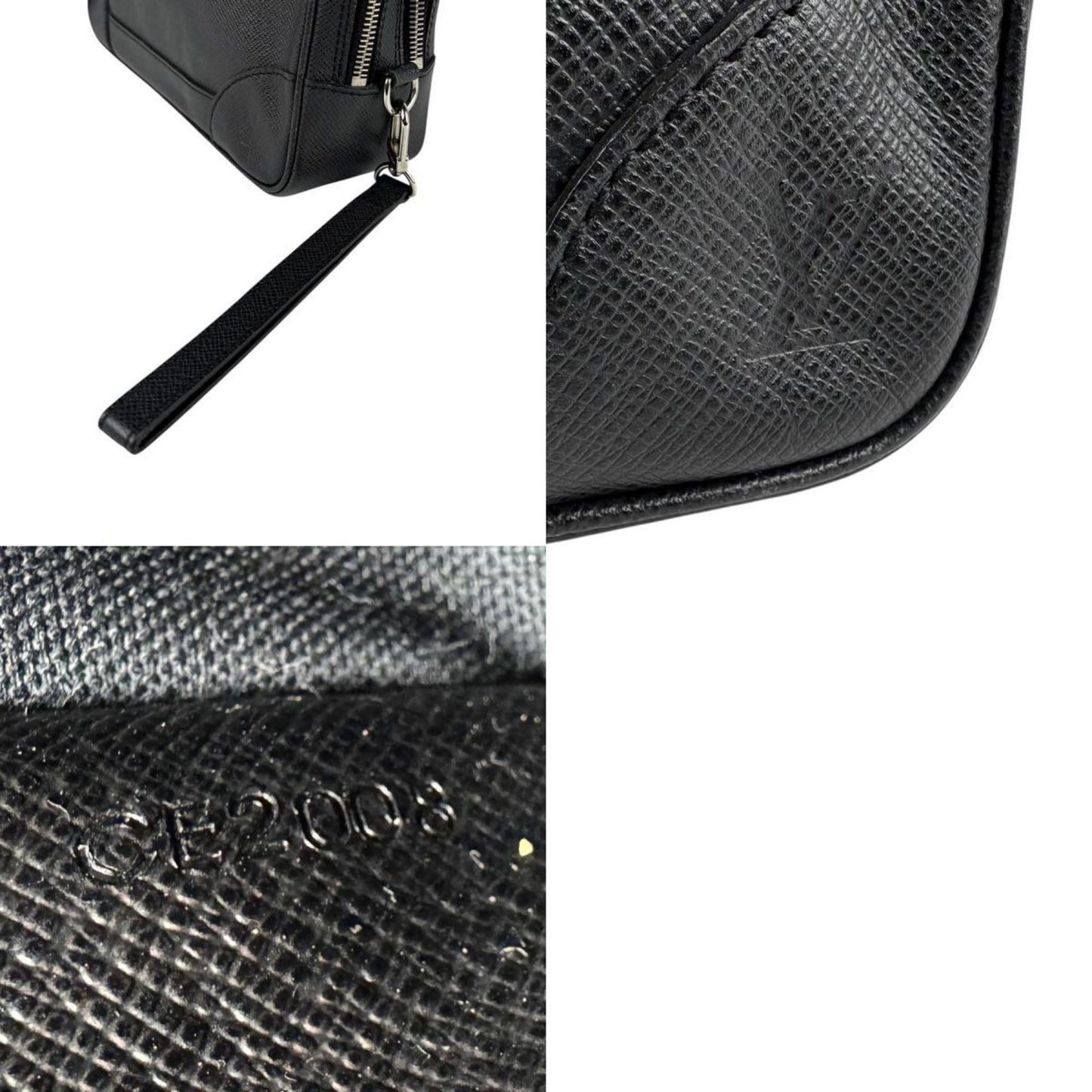 Louis Vuitton Black Leather Pavel